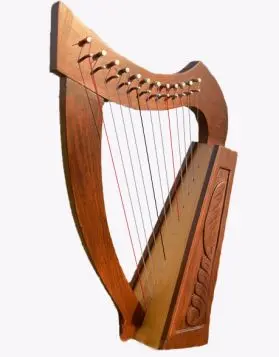 12 String Irish Celtic Lyre Harp