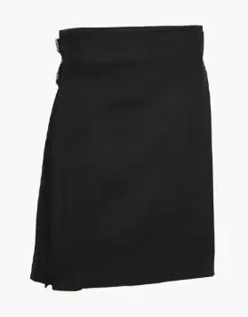 Black Tartan Kilt
