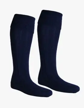 Blue Kilt Socks 