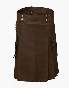 Brown Utility Kilt 