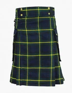 Gordon Tartan Utility Kilt - Front Image