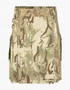 Highlander Combat Tactical Utility Kilt- Front Image 
