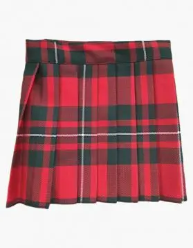  Traditional Kids Camel Thomson Tartan Kilt - Front Image 