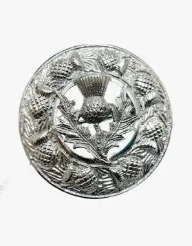 Kilt Fly Plaid Brooch