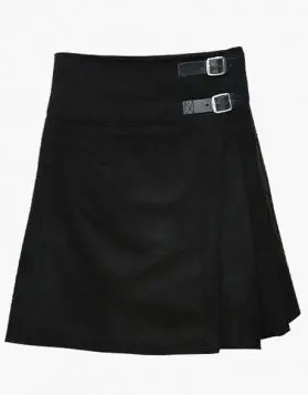 women mini tartan kilt skirt- front Image 