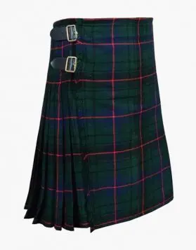 Men's Davidson Modern Tartan Kilt - Side Image 
