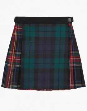 Mix and Match Scottish Tartan Kilt- Front Image