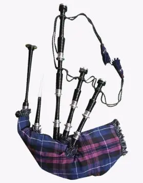 Pride of Scotland Tartan Bagpipes Set