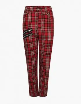 Royal Stewart Punk Tartan Pant - Front Image