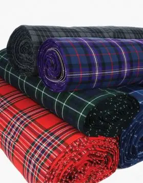 Traditional Heavy weight 16 oz Tartan Fabric