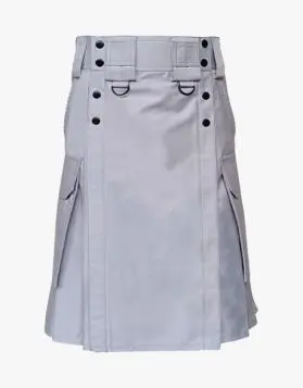 White Tactical Duty Utility Kilt