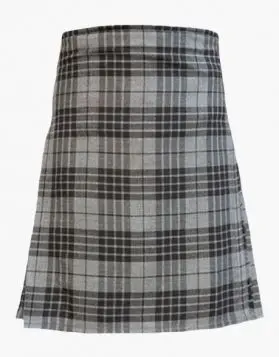 Women Gray Watch Tartan Kilt- Front Image