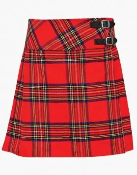 Women's Royal Stewart Short Tartan Kilt For Sale