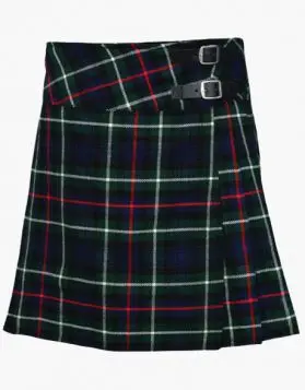 Women's Mackenzie Short Tartan Kilt Skirt- Front Image