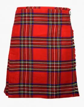Women Royal Stewart Tartan Kilt- Front Image