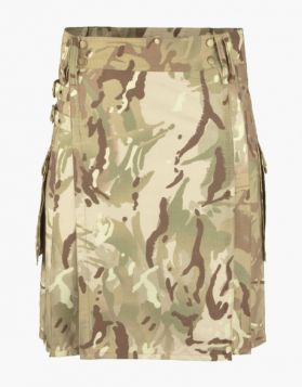 Highlander Combat Tactical Utility Kilt- Front Image 