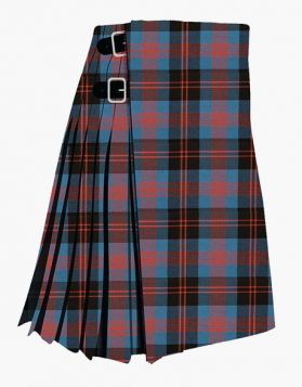 Mens Angus Ancient Tartan Kilt - Front Image