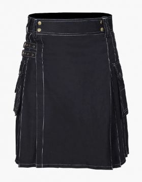 Black Kilt with Outer thread