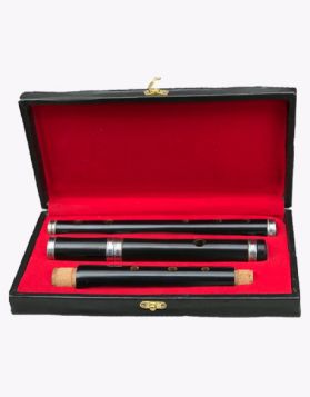 Black Rosewood Irish Student Level D-Flute