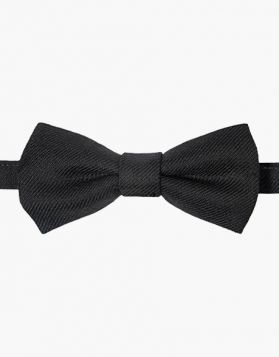 Black Tartan Kilt Bow Tie 