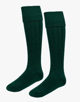 Bottle Green Kilt Hose