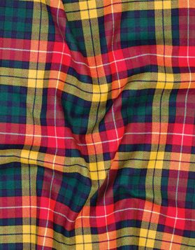Buchanan Clan Tartan Fabric