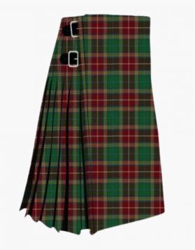 Clan Baxter Tartan Kilt - Front Image