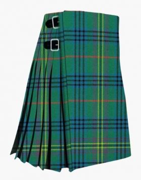 Clan Kennedy Tartan Kilt - Front Image 