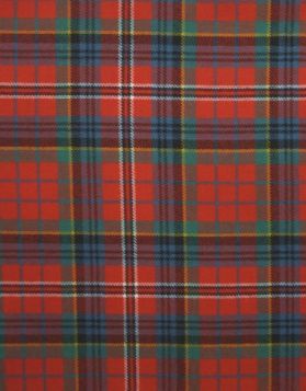 Clan Macpherson Plaid Tartan Fabric