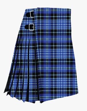 Clark Clan Tartan Kilt - Front Image 