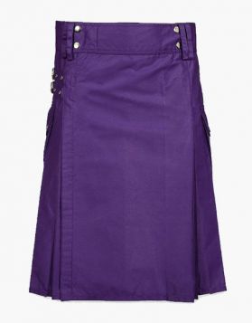 Classic Purple Utility Kilt