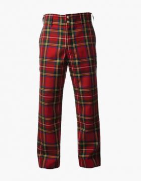 Custom Royal Stewart Tartan Pant - Front Image 