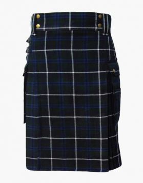 Douglas Tartan Utility Kilt- Front Image 