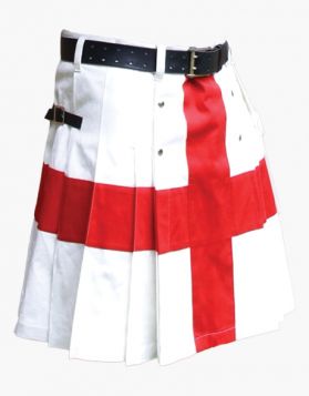 England Cross Flag Utility Kilt for Sale- Front Image