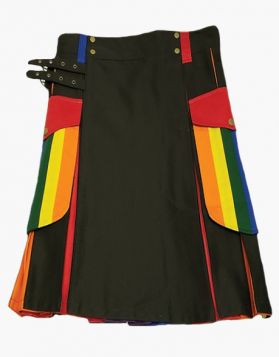 Gay Pride Hybrid Kilt 