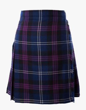 Heritage Of Scotland Tartan Midi Kilt For Women- Front Image