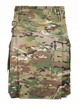 Highlander Combat Tactical Utility Kilt- Front Image 