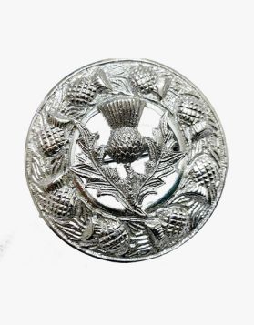Kilt Fly Plaid Brooch