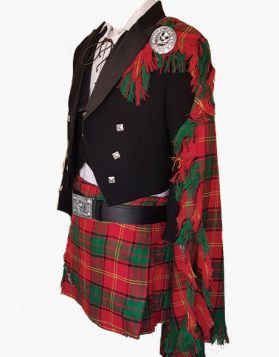 Kirk Tartan Prince Charlie Kilt Outfit- Side Image