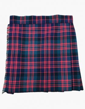 MacDonald Children Tartan Kilt - Front Image 