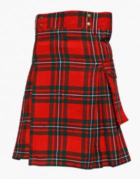 Macgregor Tartan Utility Kilt- Front Image