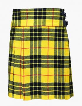 Womens Gunn Tartan Mini Skirt Kilt 