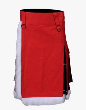 Men's Christmas Hybrid Kilt- Front Image