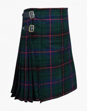 Men's Davidson Modern Tartan Kilt - Side Image 