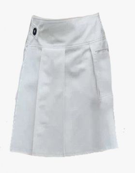 Mens Falcon White Utility Kilt- Front Image