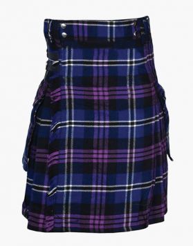 Men's Heritage of Scotland Tartan Utility Kilt- Front Image