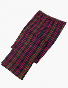 Black Watch Tartan Plaids Pant - Front Image 