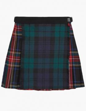 Mix and Match Scottish Tartan Kilt- Front Image