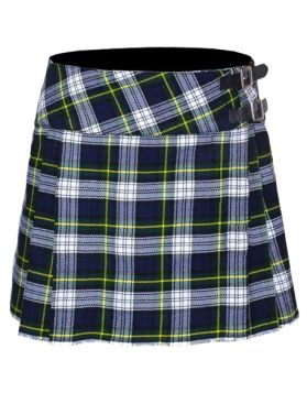 Modern Dress Gordon Ladies Mini Tartan Kilt- Front Image 