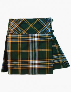 Modern Heritage of Ireland Tartan Mini Kilt